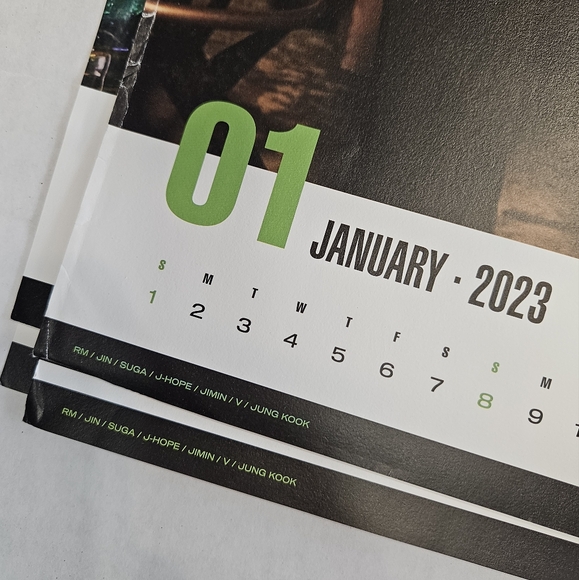 BTS Calendar Posters - Picture 4 of 10